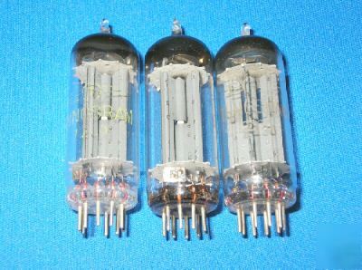 EZ80 / 6V4 tungsram full wave rectifier tube lot of 3