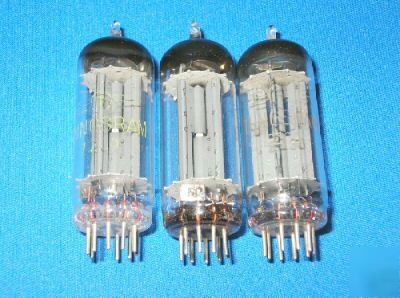 EZ80 / 6V4 tungsram full wave rectifier tube lot of 3