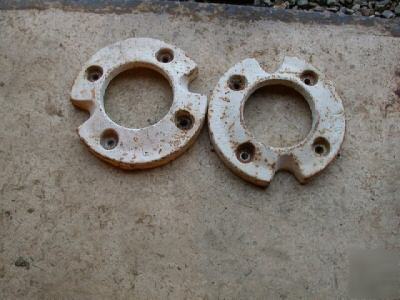 Farmall cub front wheel weights, cub cadet rear weights