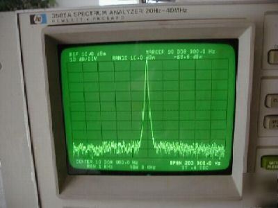 Hp/agilent 3585A 20HZ to 40 mhz spectrum analyzer 