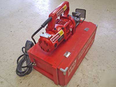 Multiquip electro-hydraulic rebar cutter / saw