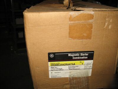 New ... ge magnetic starter combo CR308C2042RAATAA