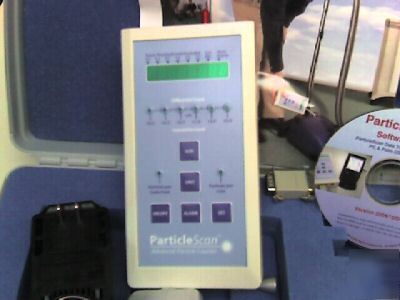 Particlescan pro advanced laser particle counter