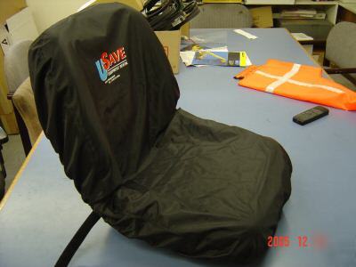 Seat covers material handlers 