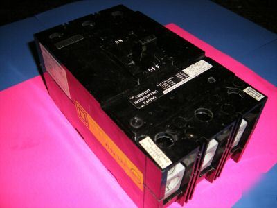 Square d circuit breaker kal 36150 3 pole 150 amp 600 v