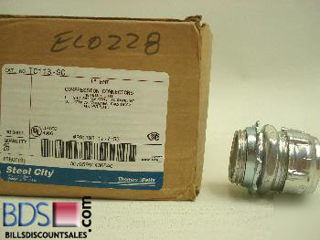 Steel city 1â€emt compression connectors m#TC113-sc