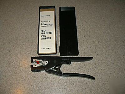 Thomas & betts/self adjusting wire stripper mib