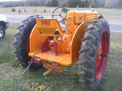 Vintage minneapolis moline model ? 194? tractor