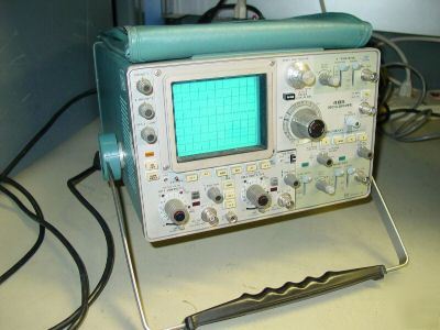 Tektronix 485 350 mhz oscilloscope + more #158C