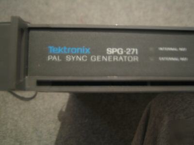 Tektronix SPG271 pal sync generator - good condition