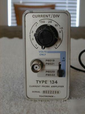 Tektronix type 134 current probe amplifier works 