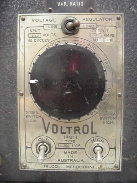 Voltrol R35 voltage regulator *tested and working*
