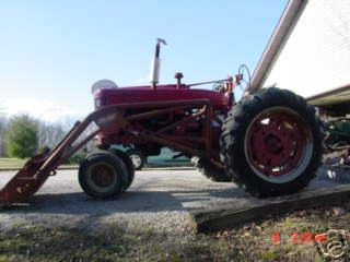 1948 ih farmall m - antique...excellent condition 