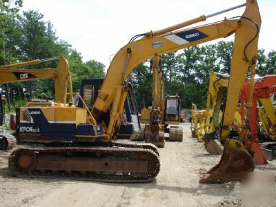 1990 kobelco K905LC-ii excavator, 28K lbs, thumb