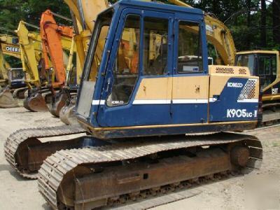 1990 kobelco K905LC-ii excavator, 28K lbs, thumb