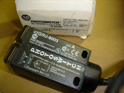 Allen bradley 42GRU-9003 photoelectric retroreflective