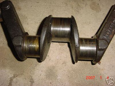 Allis chalmers b ac tractor crankshaft crank shaft