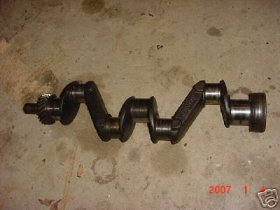 Allis chalmers b ac tractor crankshaft crank shaft