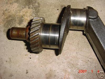 Allis chalmers b ac tractor crankshaft crank shaft