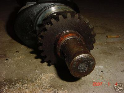 Allis chalmers b ac tractor crankshaft crank shaft