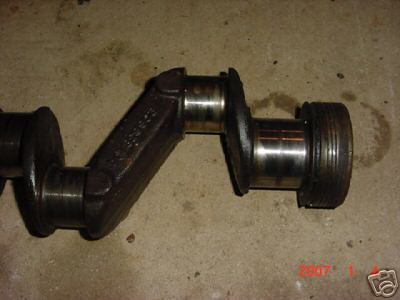 Allis chalmers b ac tractor crankshaft crank shaft