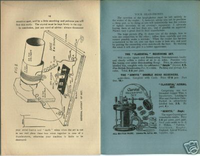 C1920 original how to make a crystal set at small cost