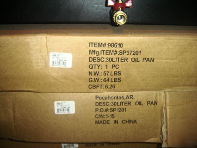  11, oil drain, pans, w/ wheels, 8 gal, 30 ltr, 98610