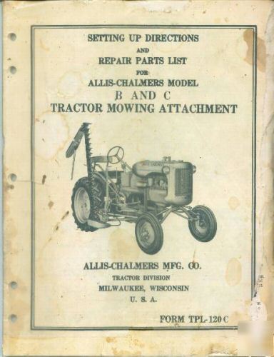 1938 allis chalmers row crop tractor B5504 kept inside