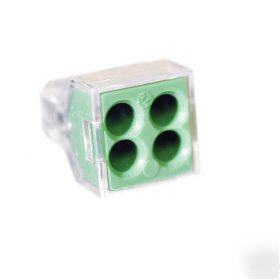 4 conductor ground wall nuts, 100 pack 