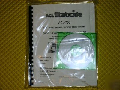 Acl staticide combo-tester with hid reader
