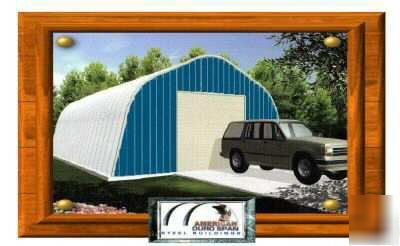 Amerduro steel arch building A30X40X14 metal buildings
