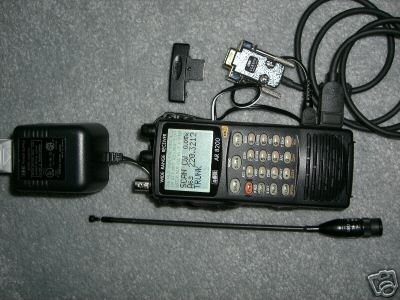 Aor AR8200 MARK3 receiver plus computer control lead