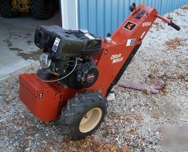 Ditch witch 100 sx walk behind with 2 blades