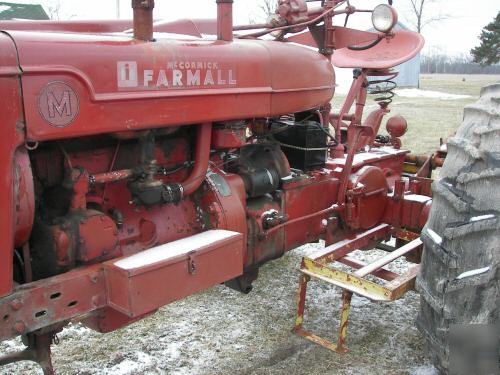 Farmall m, 1942, m-w 9 speed,3 point , power steering