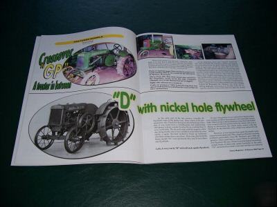 John deere green magazine february 2004 model gp & d