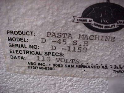 La parmigiana combination ravioli and pasta machine 