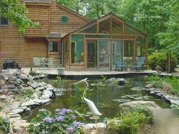 Lindal pre cut cedar sunroom