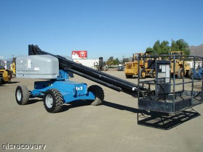 Manlift boomlift genie 40 foot 1999 work ready low hrs