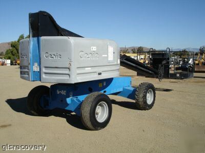 Manlift boomlift genie 40 foot 1999 work ready low hrs