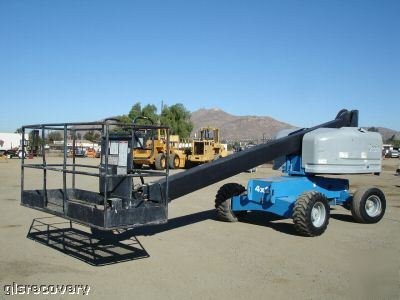 Manlift boomlift genie 40 foot 1999 work ready low hrs