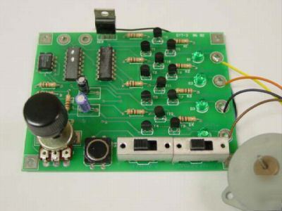 New bipolar 12VDC stepper motor and driver kit 