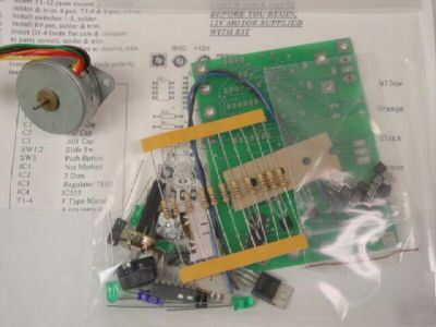 New bipolar 12VDC stepper motor and driver kit 