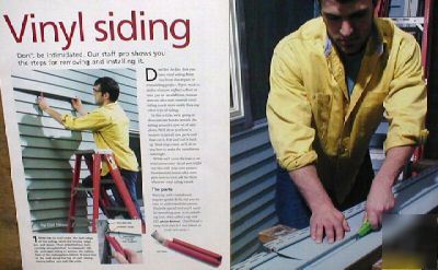 Removing & installing vinyl siding howto plans zip tool