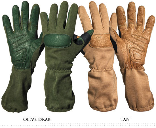 Special forces tan tactical super gloves size xl