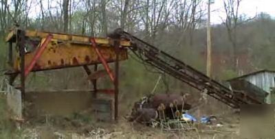 Top soil screen, conveyor, 671 detroit diesel