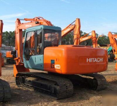 Hitachi EX100-3 farm tractor excavator 