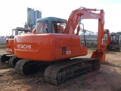 Hitachi EX100-3 farm tractor excavator 