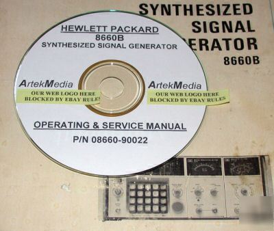 Hp 8660B operating & service manual