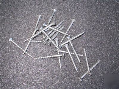 1000 deck screws - #8 x 3 in.