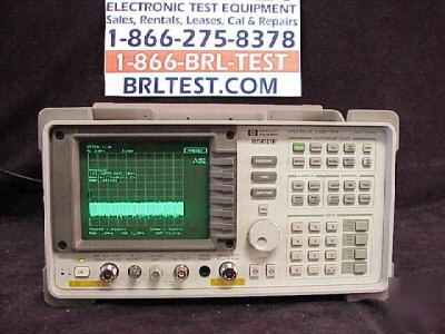 Agilent 8560E portable spectrum analyzer w/tracking gen